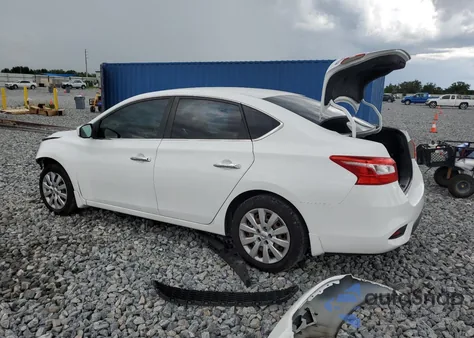 2017 Nissan Sentra S z USA, uszkodzony, nr VIN 3N1AB7AP7HY247152